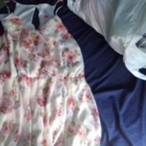 Floral spring dress